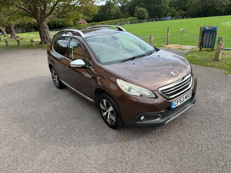 Brown Peugeot 2008 1.6 e-HDi Allure SUV 5dr Diesel Manual Euro 5 s/s 92 ps